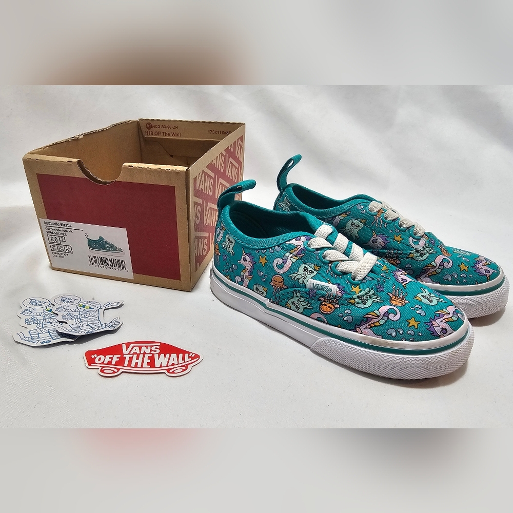 Kids Vans Authentic Elastic